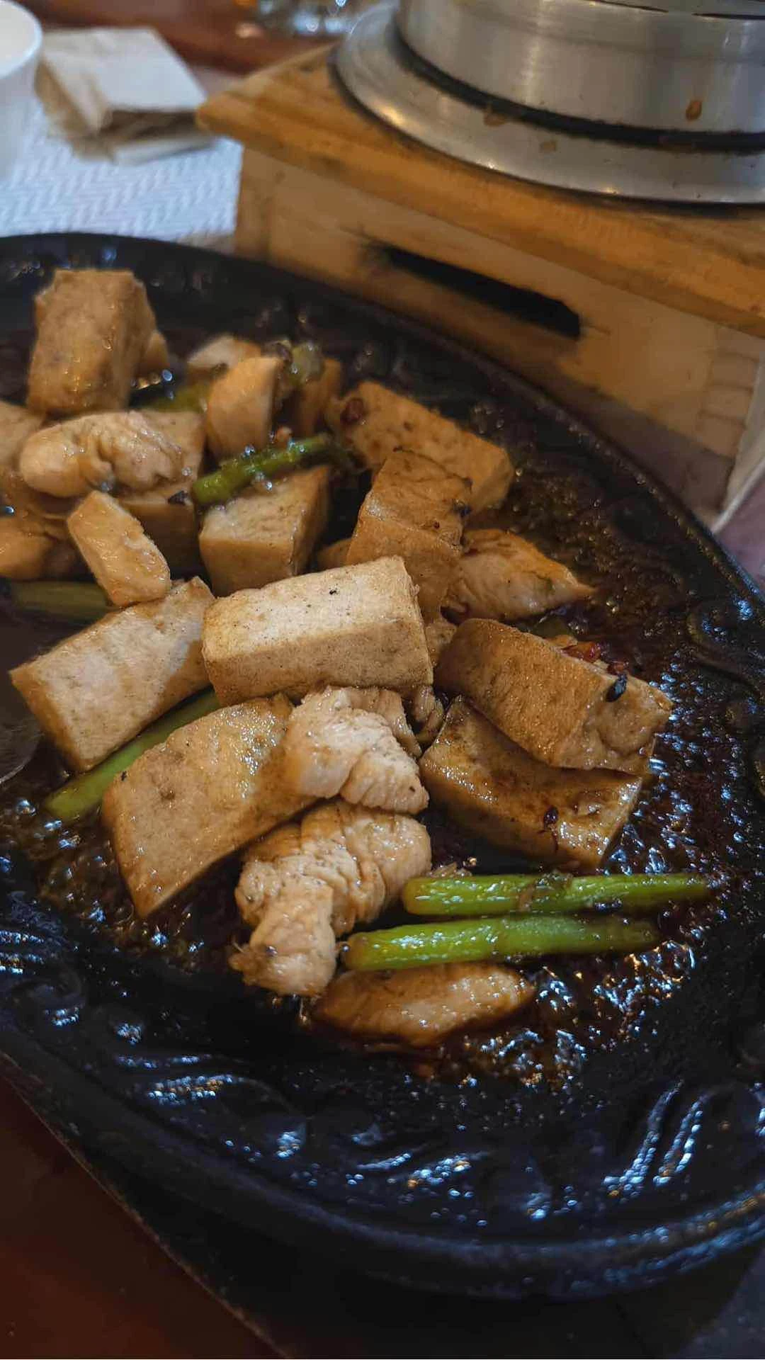 Tofu Teppanyaki