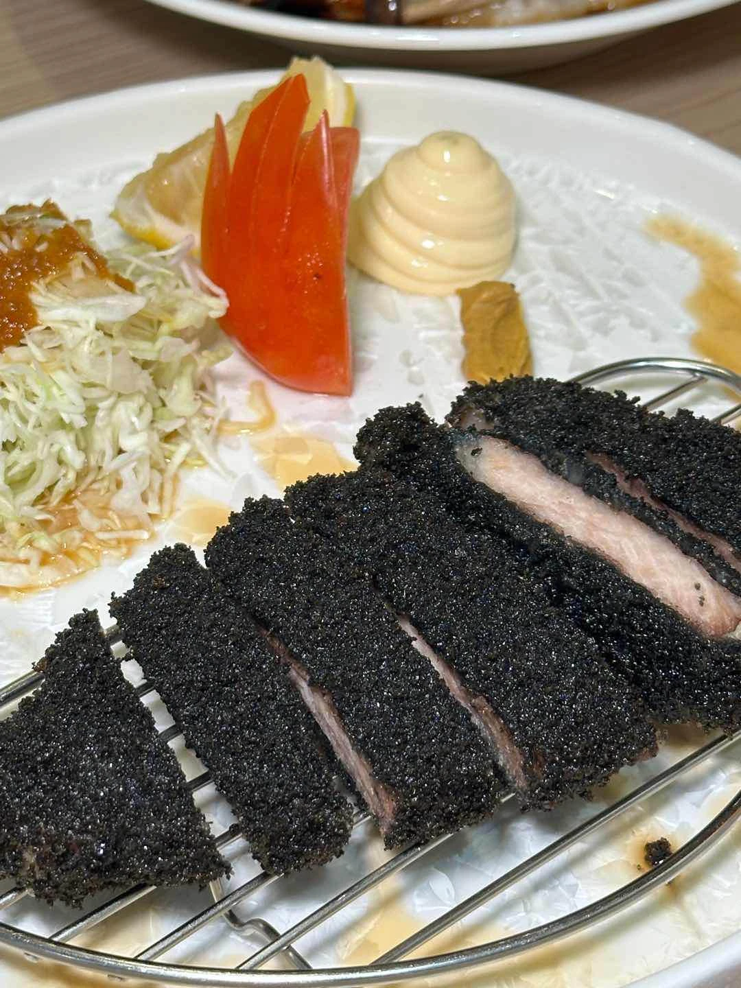 Charcoal Tonkatsu