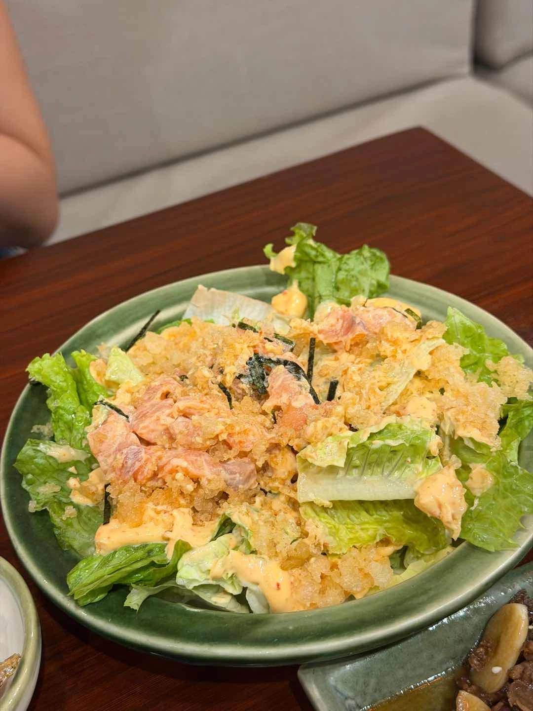 spicy salmon salad