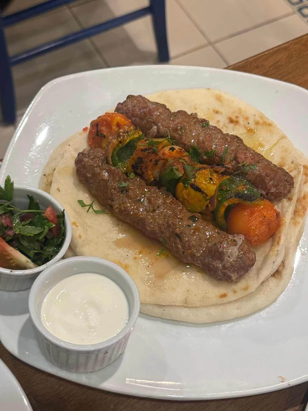 Lamb kebab
