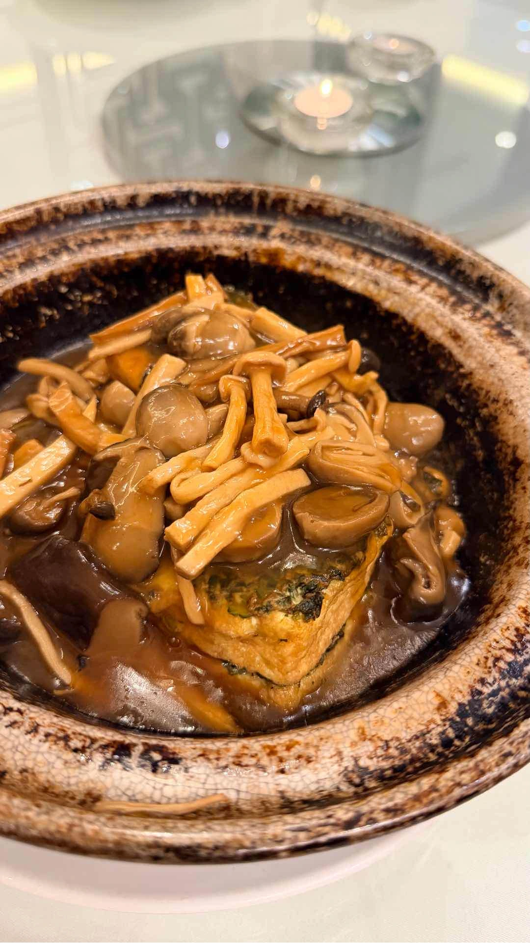 Braised Spinach Tofu 