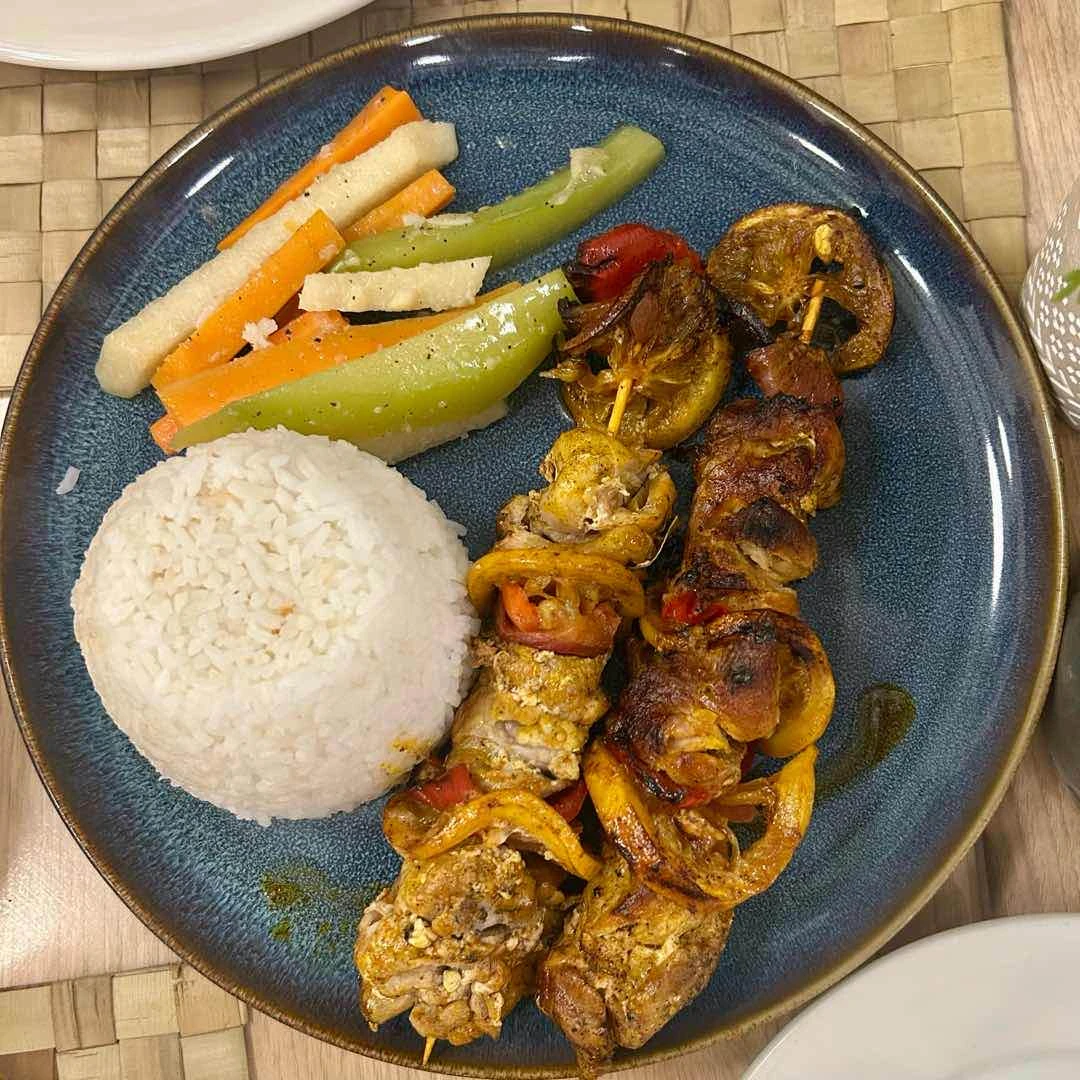 Chicken inasal kebab