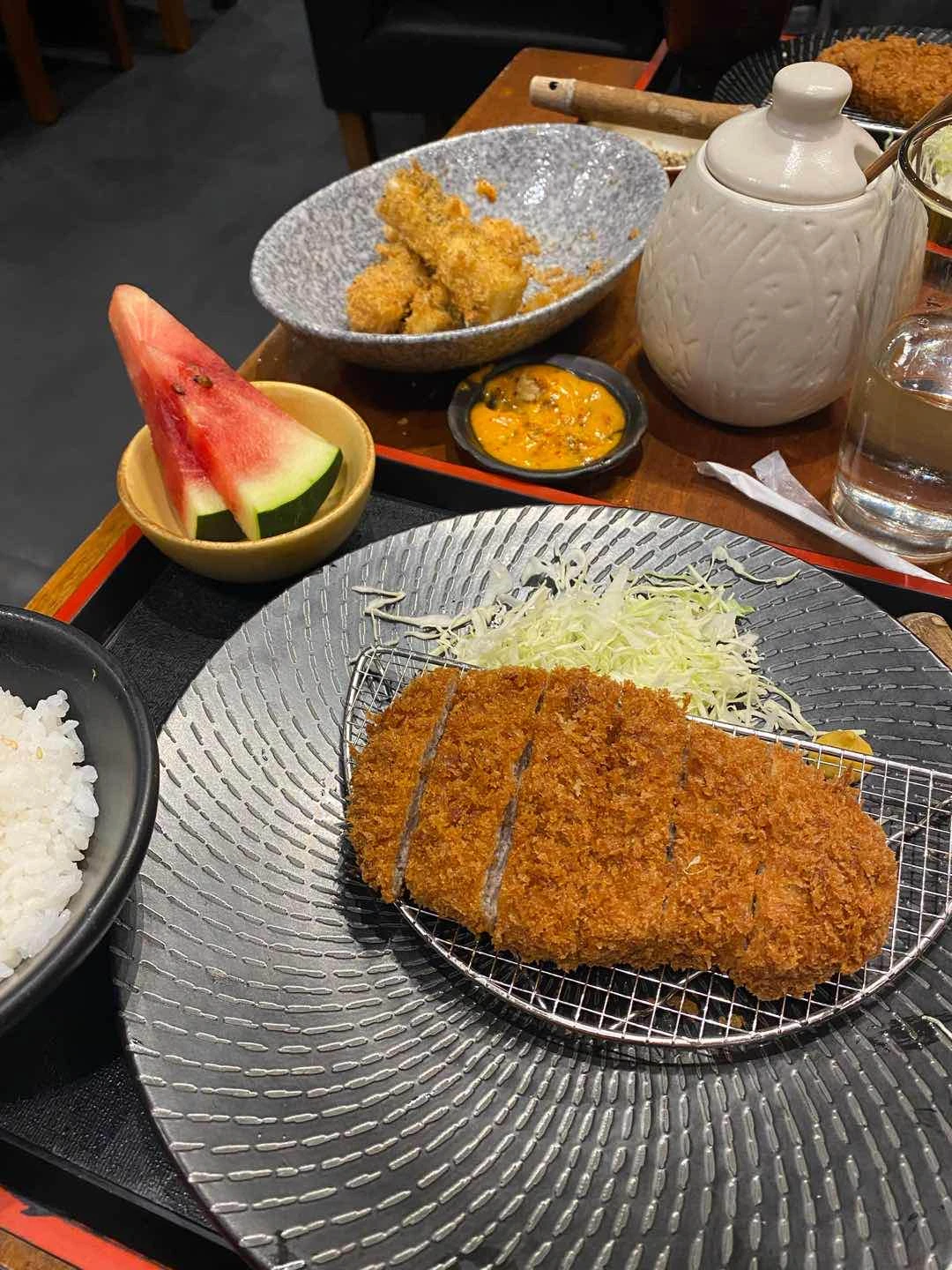 katsu set + mozzarella katsu sticks