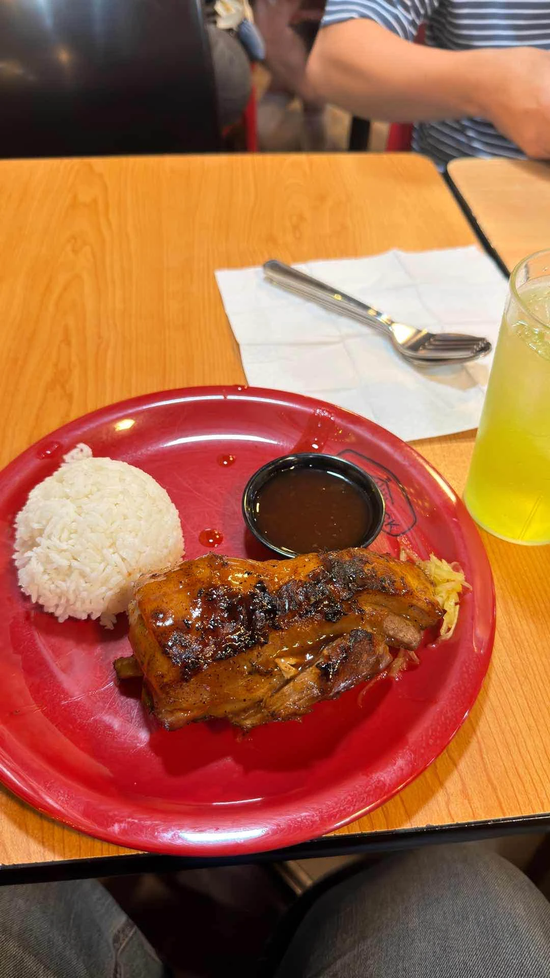My plate and unli rice