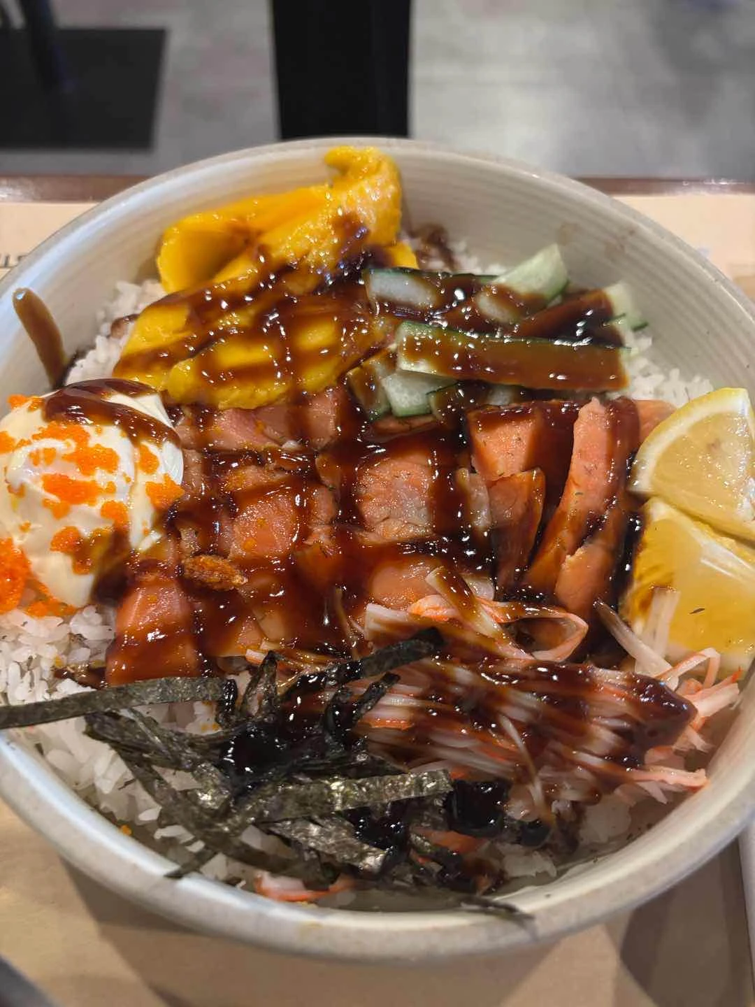 Salmon Gravlax Bowl of Hygge Restaurant