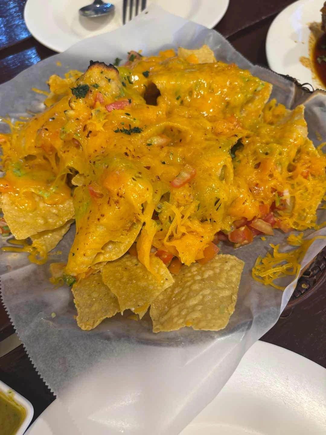 Plain nachos