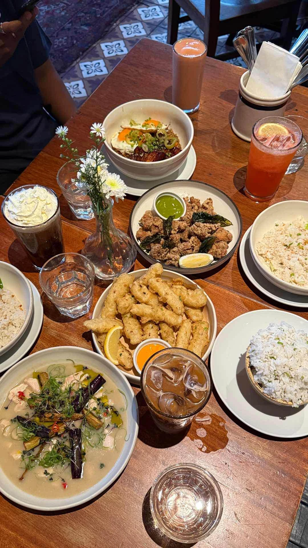 The food we’ve ordered