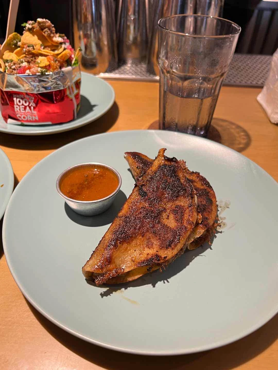 lamb bourguignon birria, really good also! of Taquería Franco