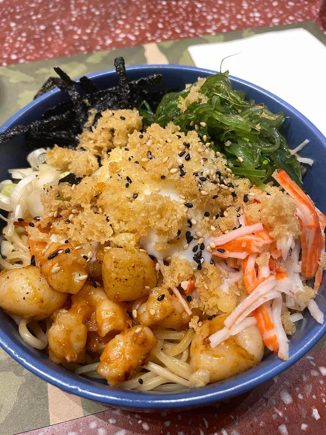 Spicy Seafood Mazesoba 
