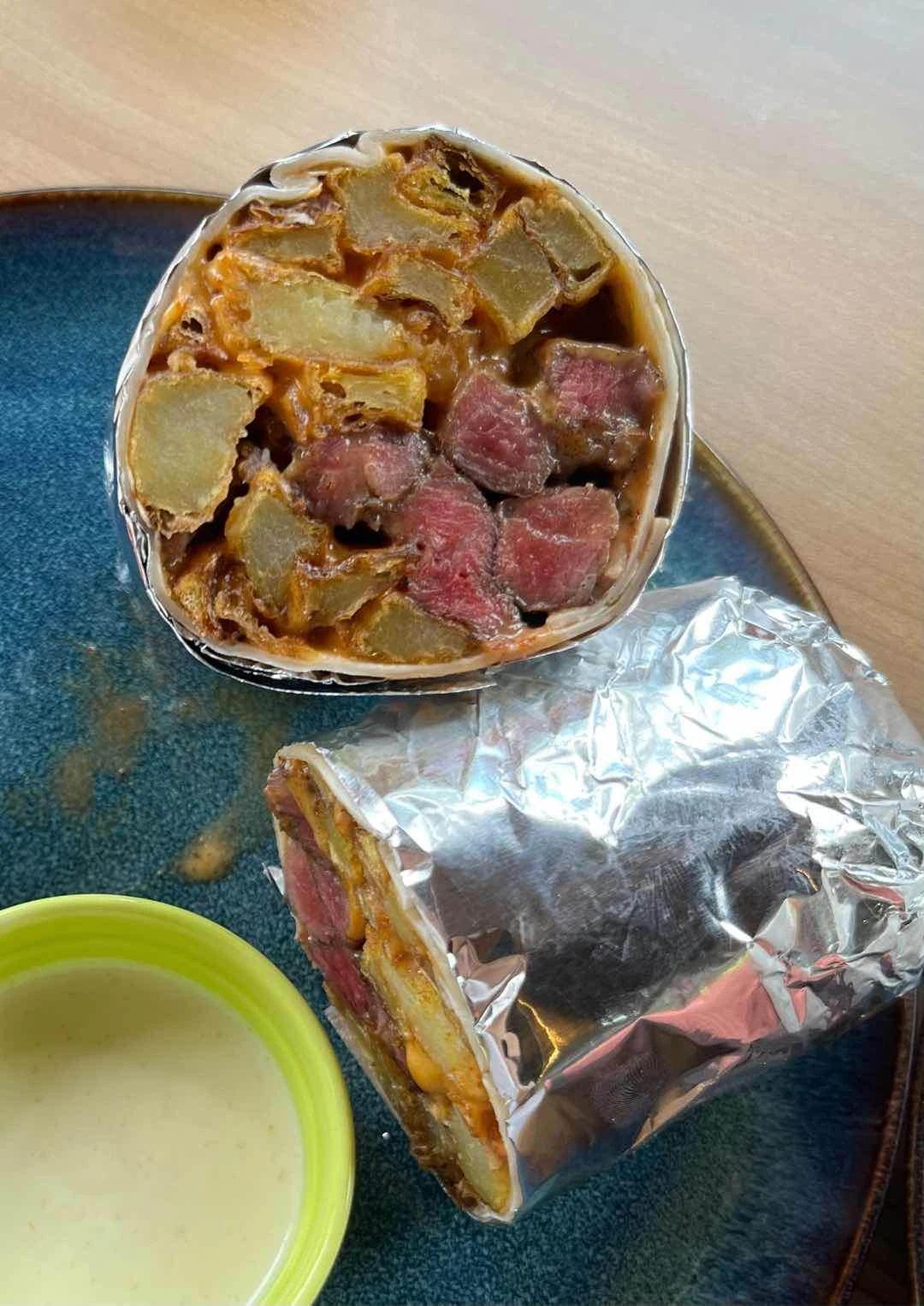 steak & fries burrito