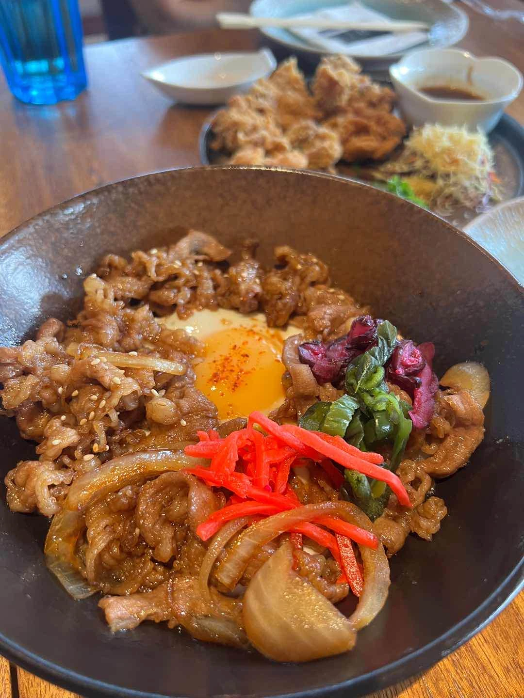 Beef gyudon
