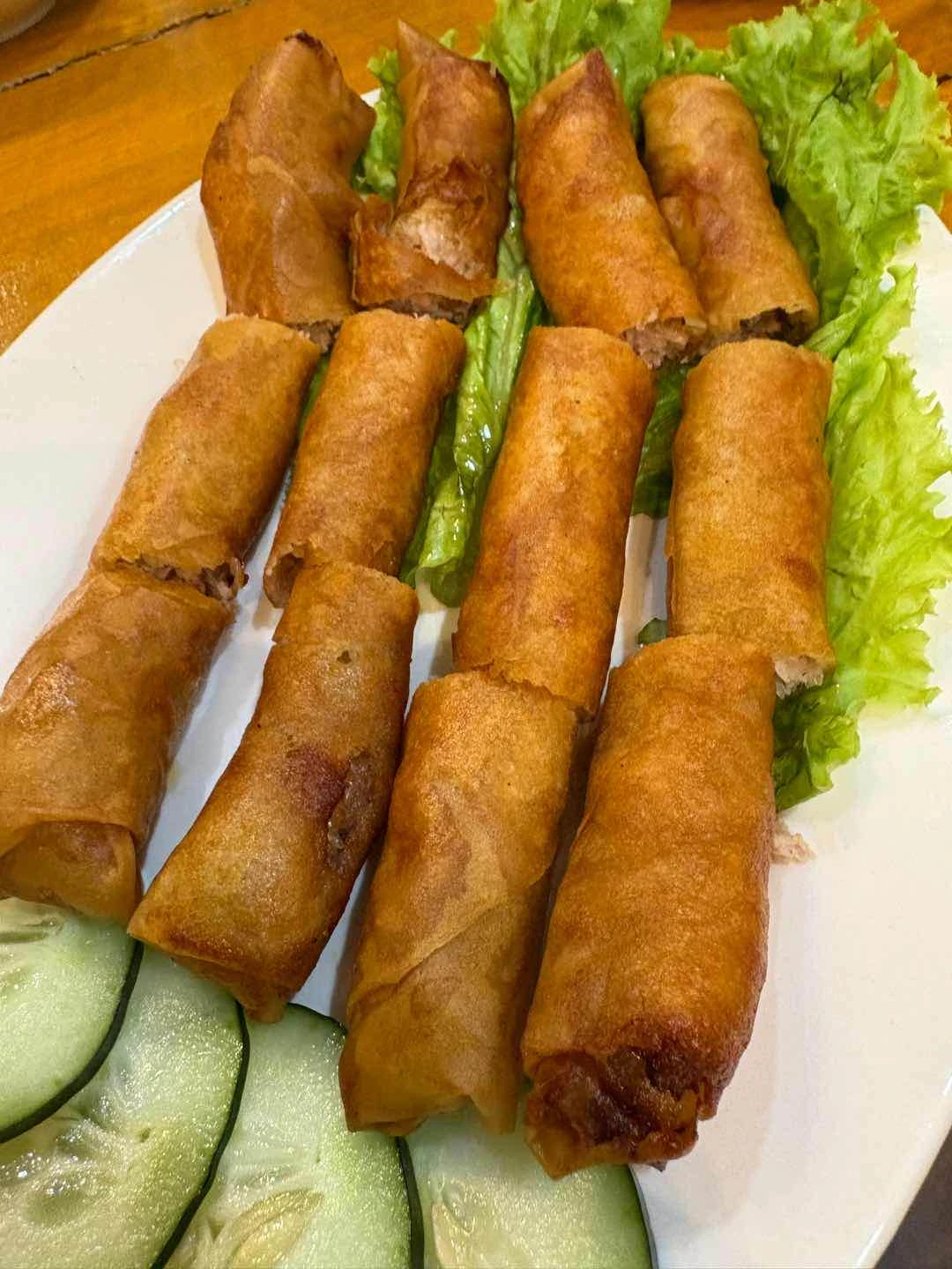 Fried Spring Rolls. 