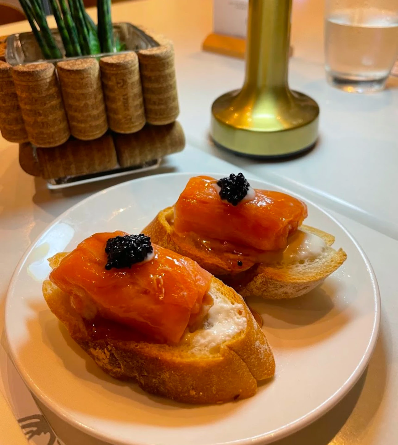 smoked salmon