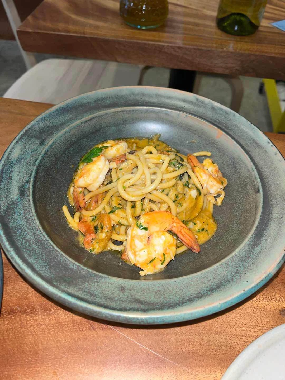 spaghetti ai gamberi