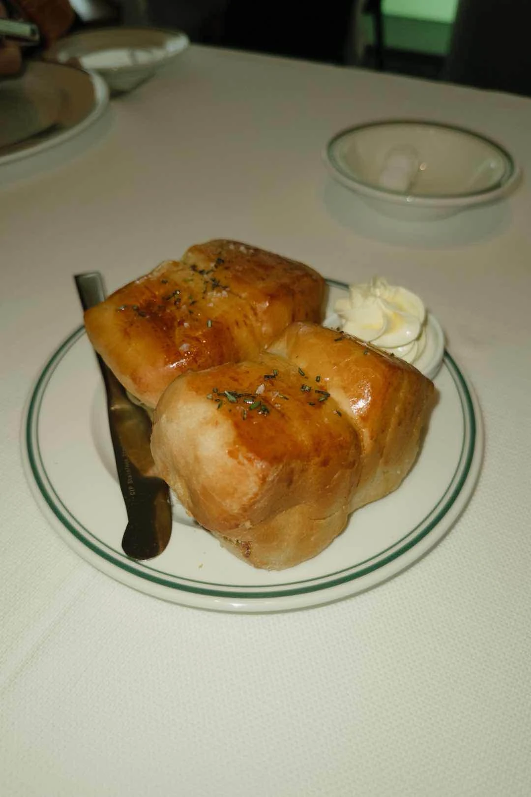 complimentary bread