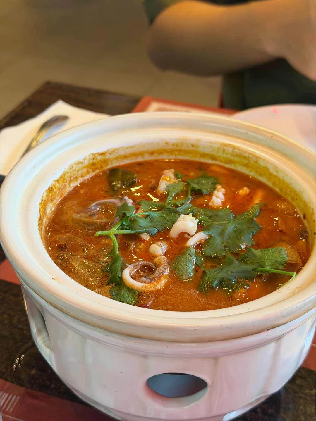 tom yum of SOME THAI