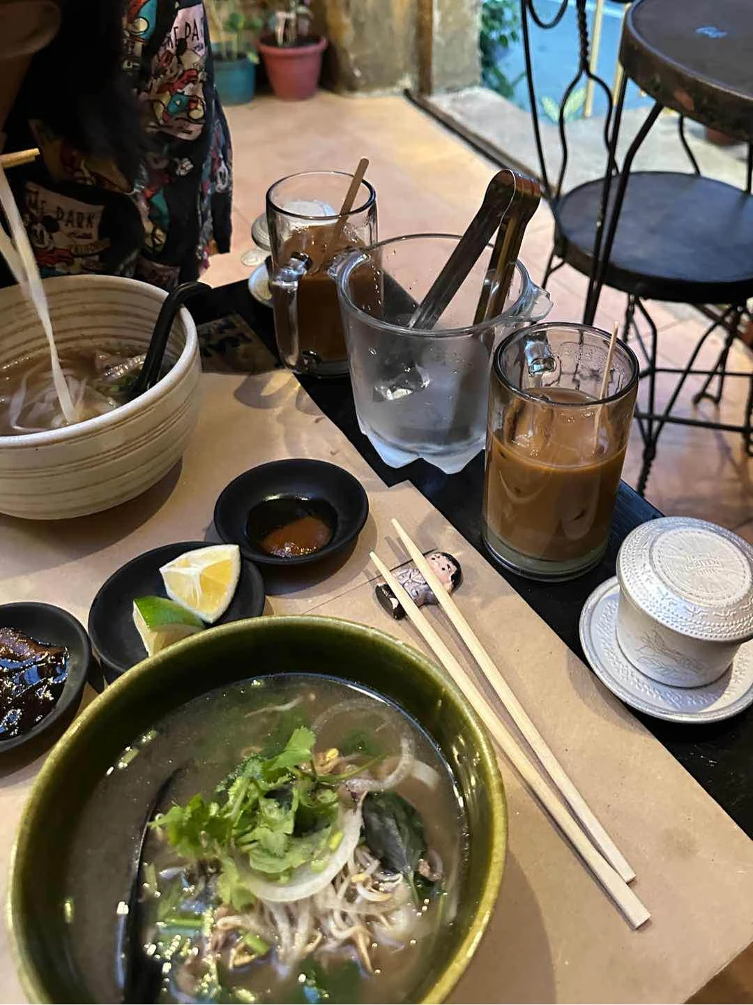 pho hoa and vietnamese coffee