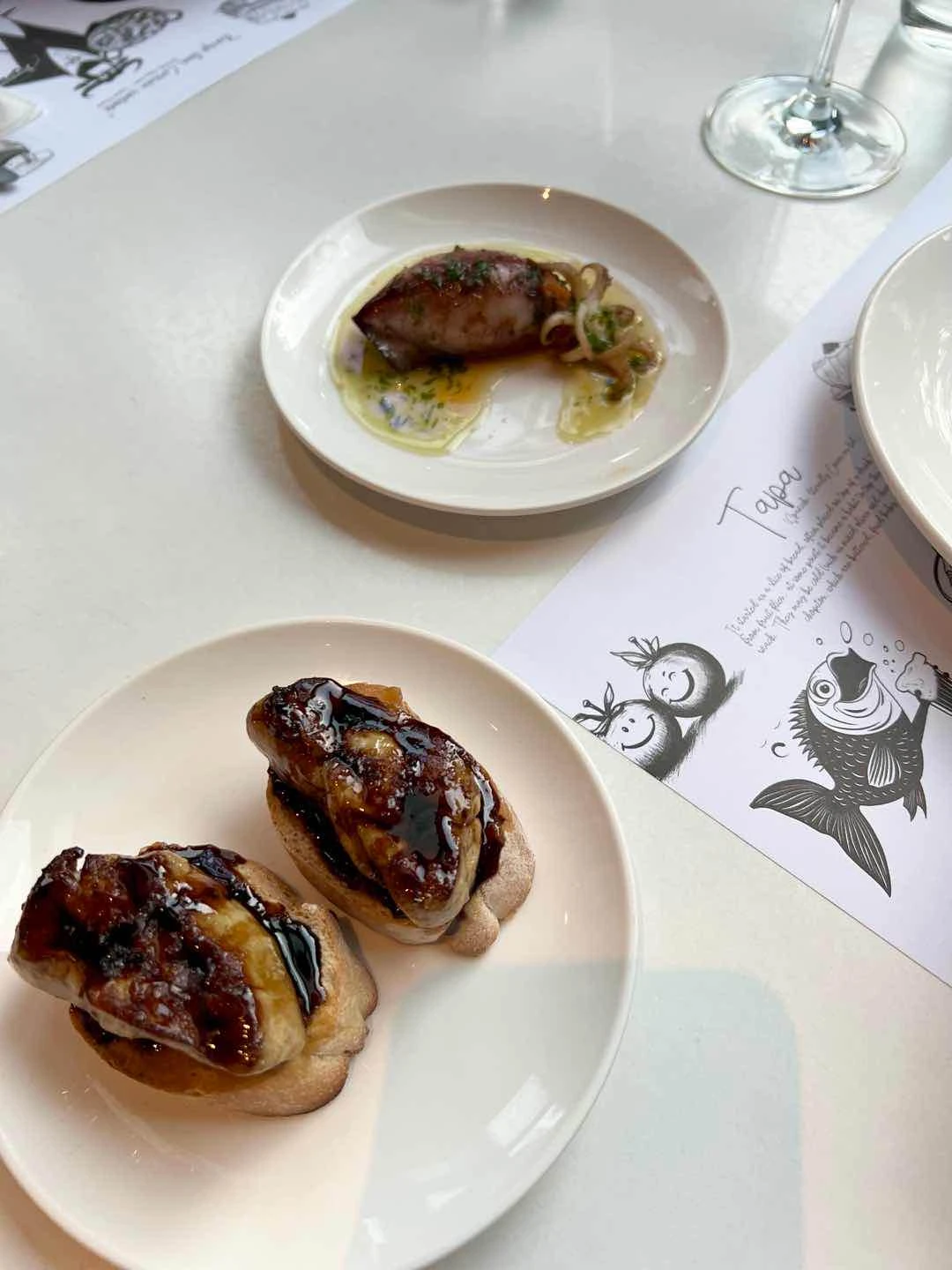 Foie | Chipirones