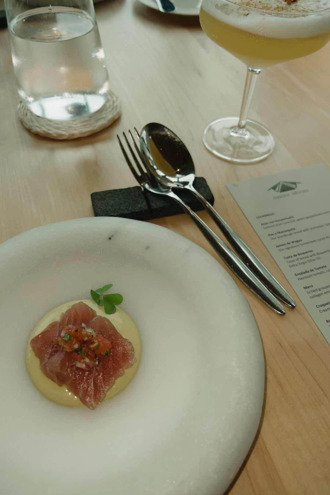 atun con gazpachuelo
