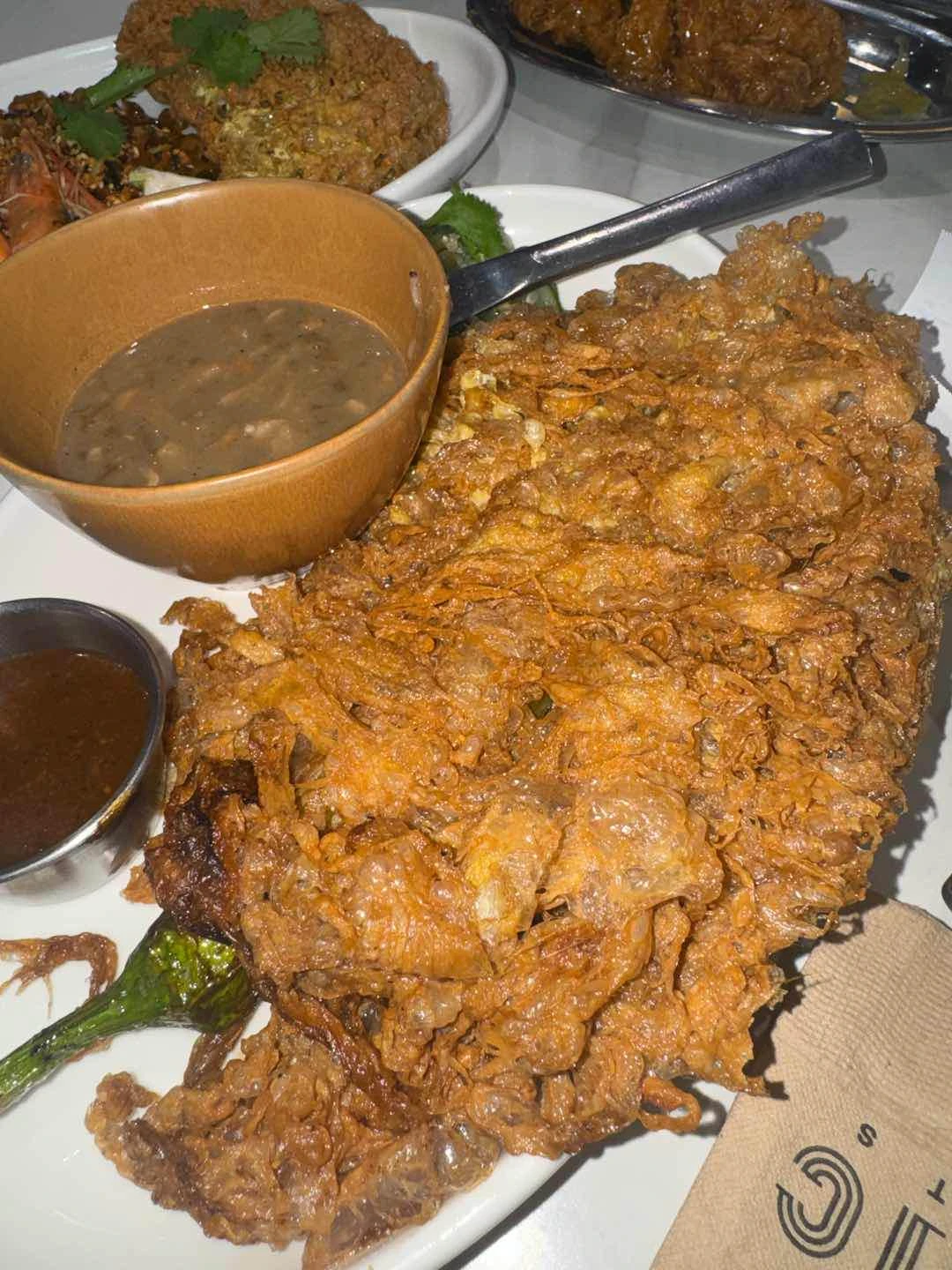 Tortang talong puff