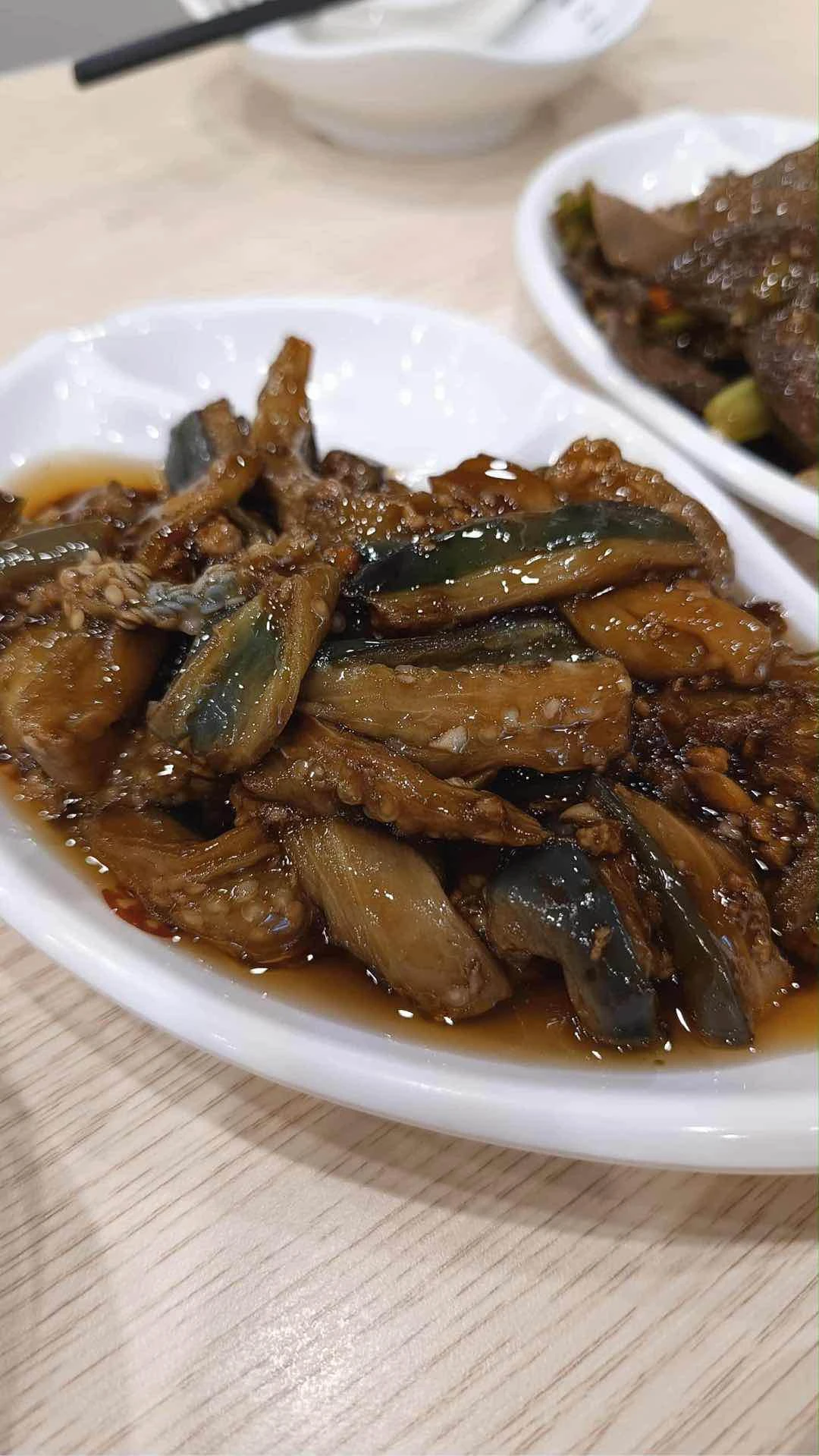 Eggplant with minced pork