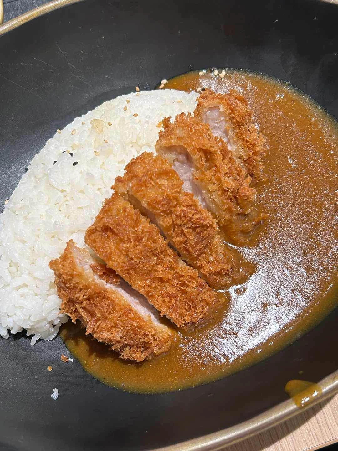 Rosy curry (hot) of YABU: House of Katsu Robinsons Manila