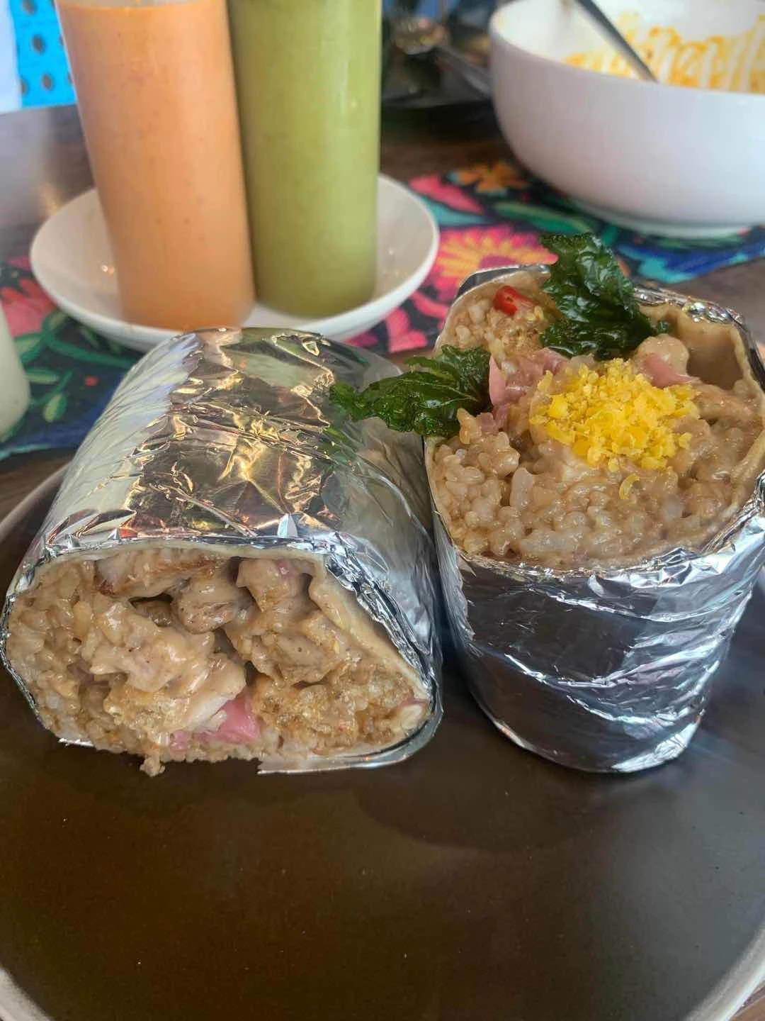 Sisig Burrito