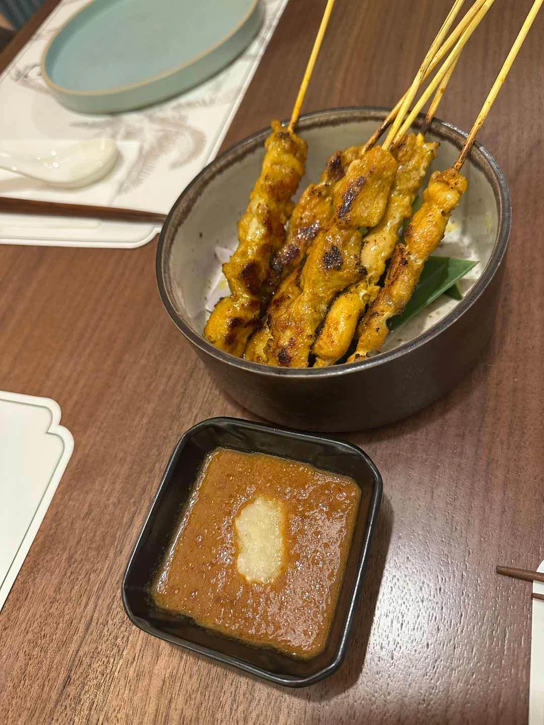 Satay skewers