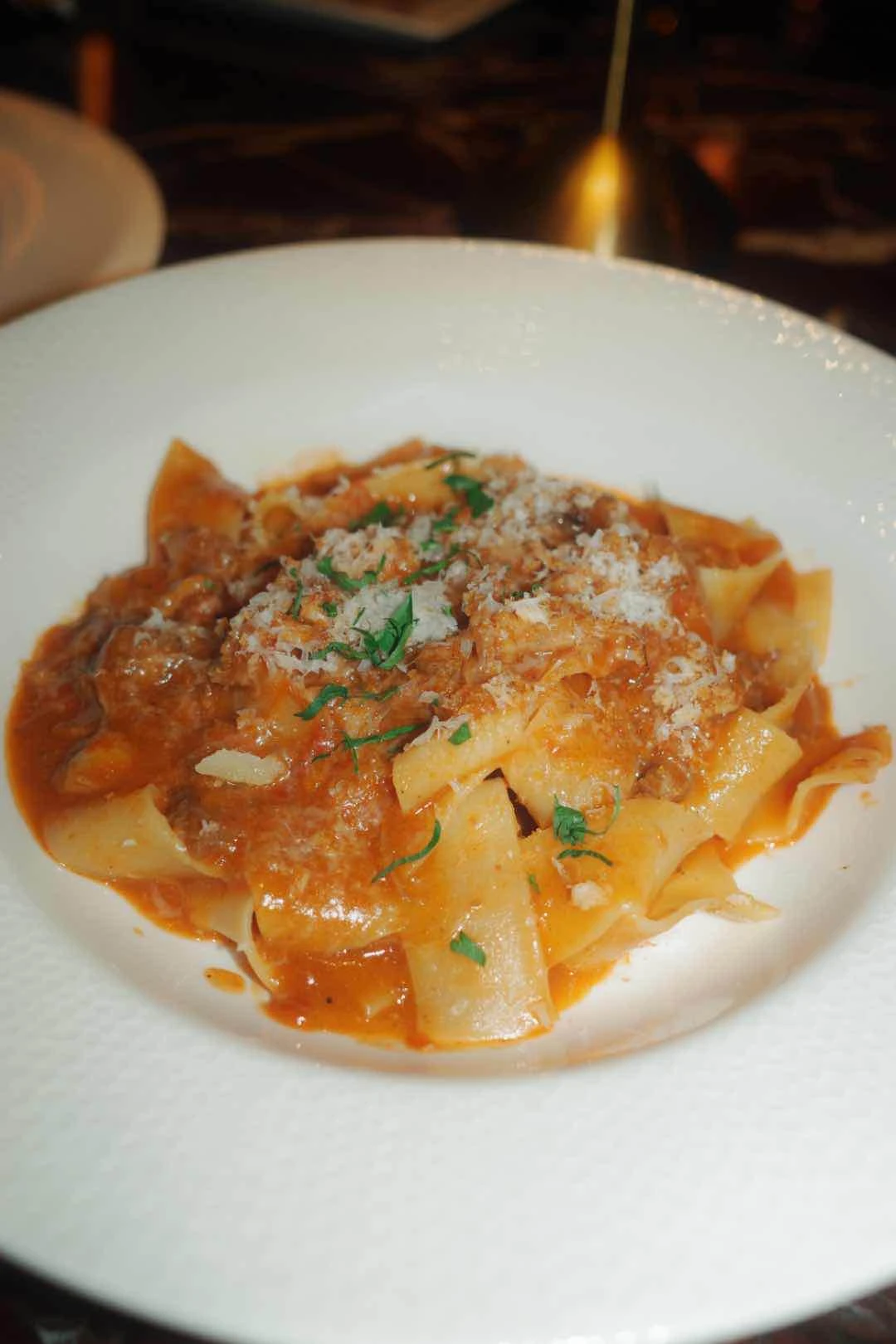 lamb tagliatelle 