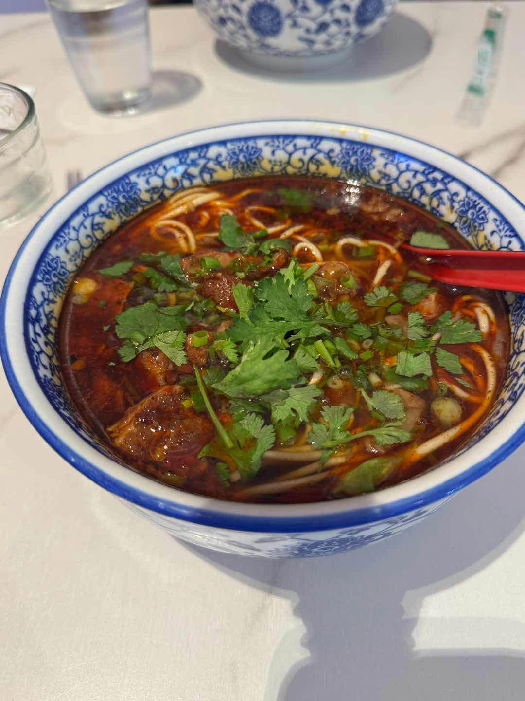 braised beef noodles ! of Chinese Beef Noodle House