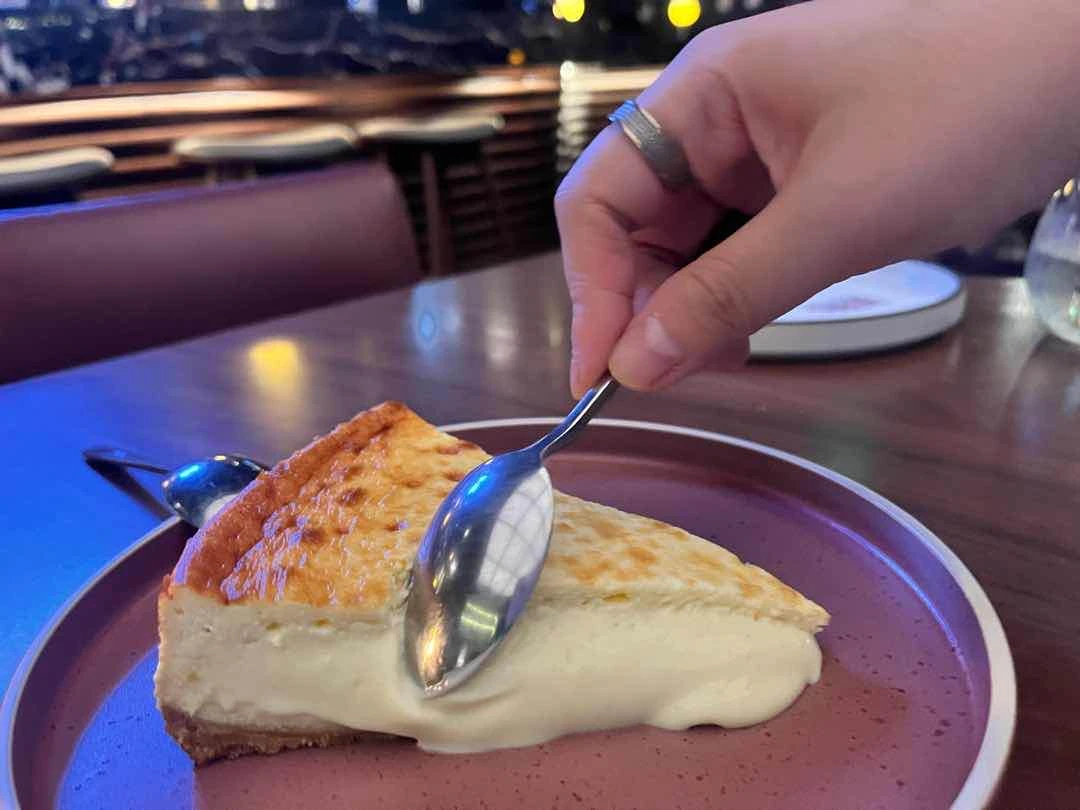 The famous cheescake of Bolero