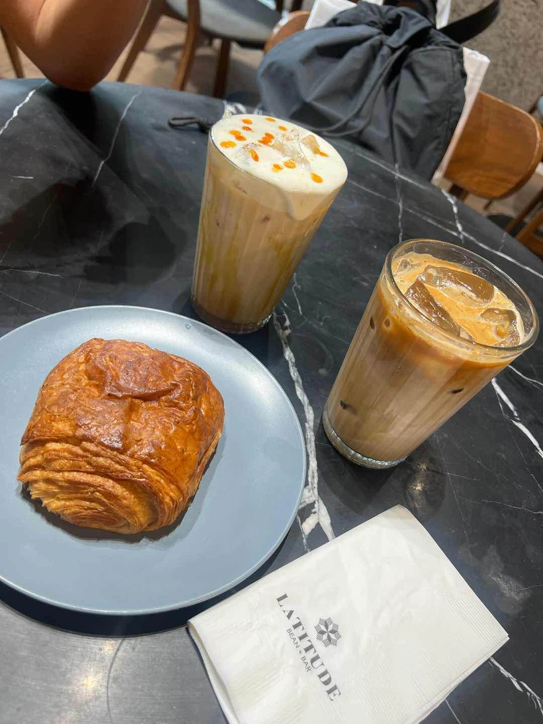 Sea salt latte, Iced Latte