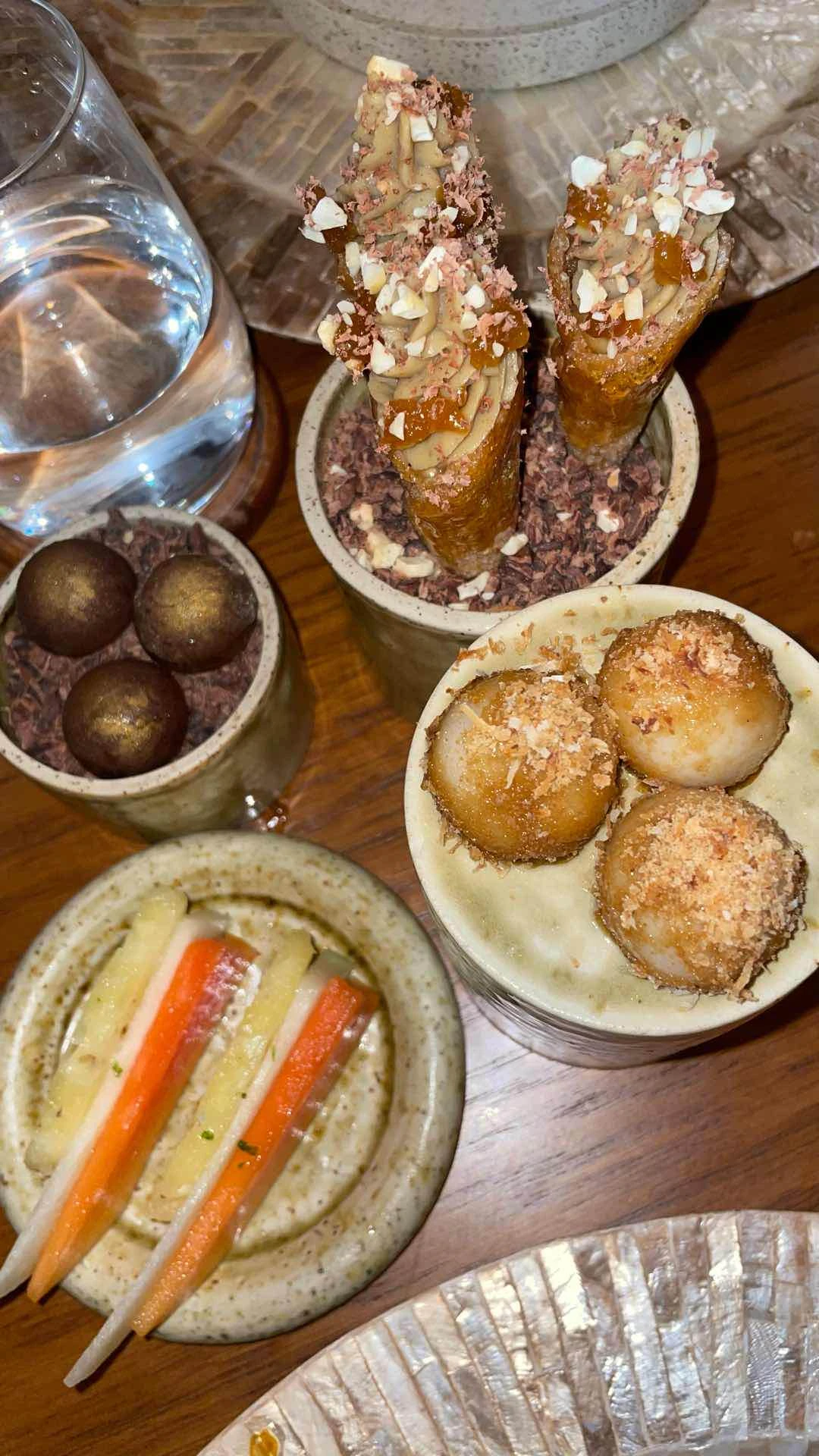 All the dessert courses