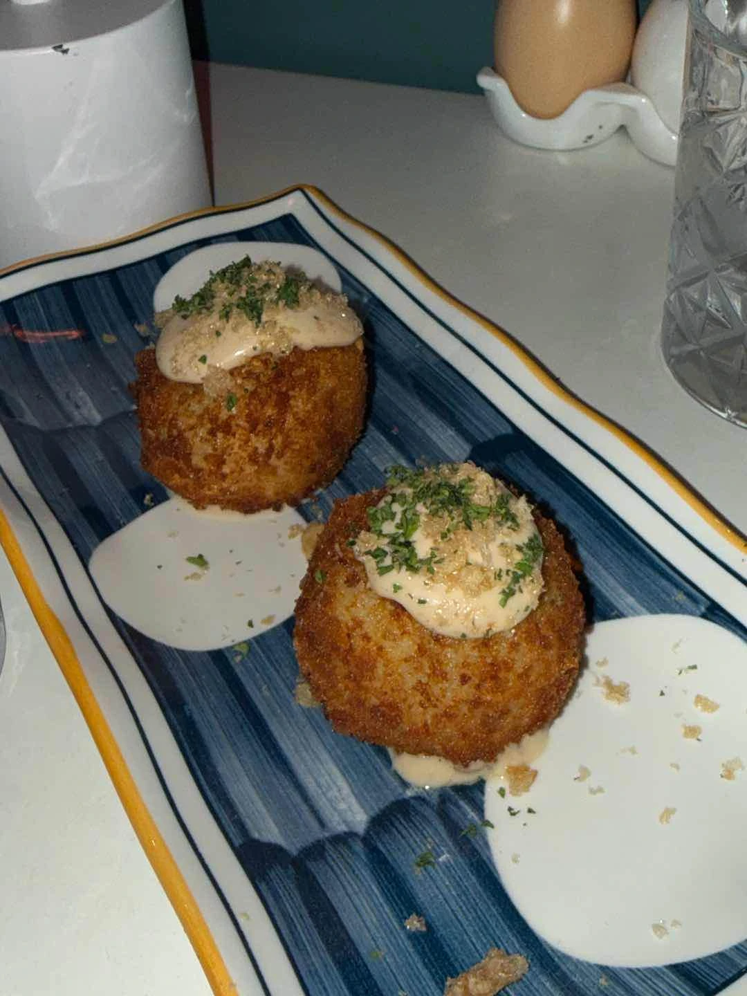 sisig something  of Al Dente Pasta Bar