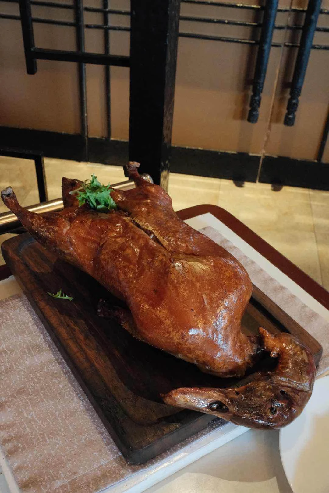Peking duck of China Blue By Jereme Leung