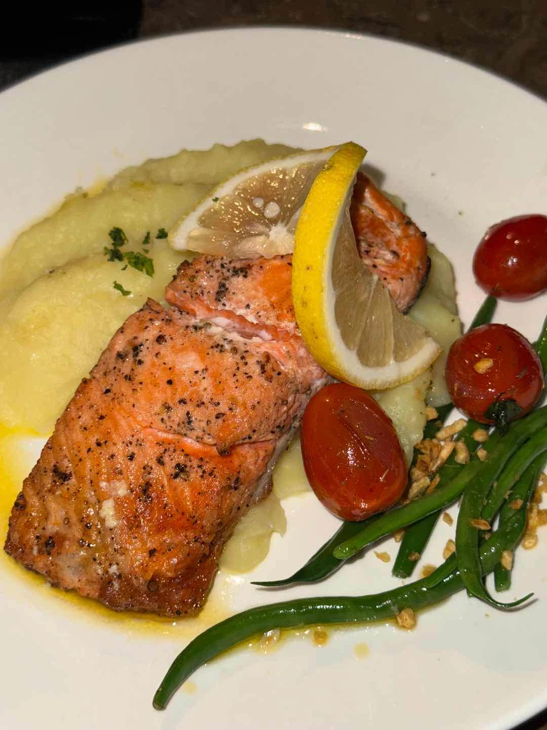 saffron salmon