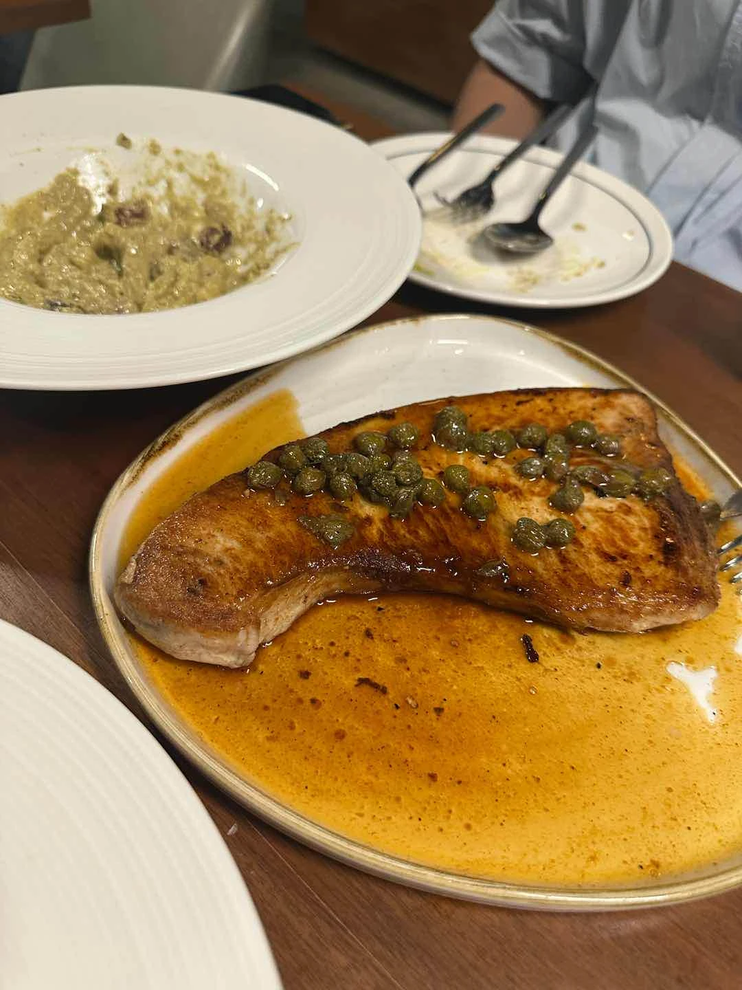 the spada was cooked great and the serving was big