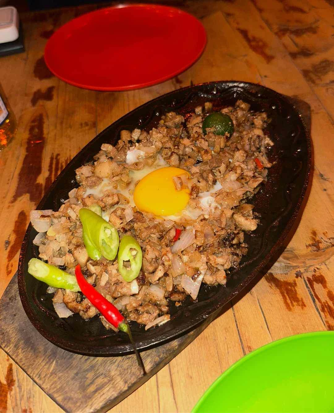 SF Pork Sisig of El Chupacabra