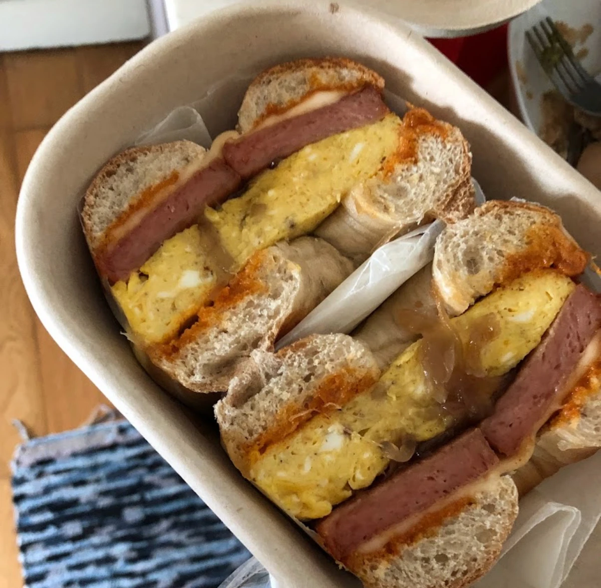 spam bagel