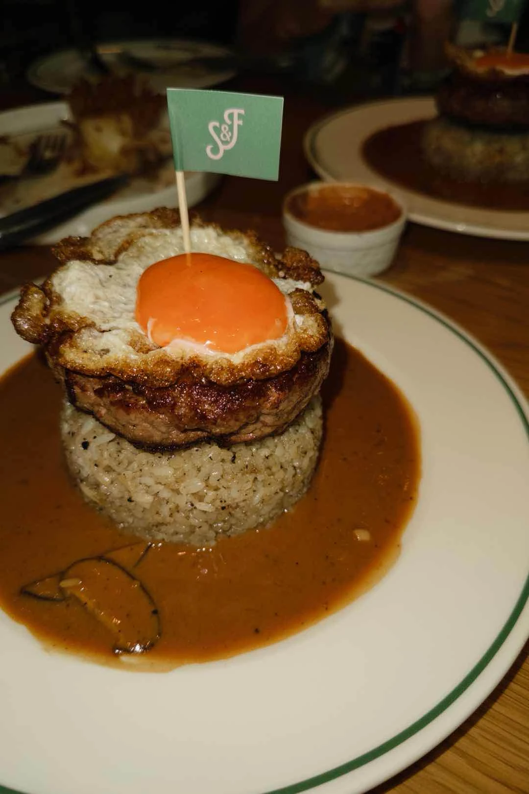 loco moco of Steak & Frice