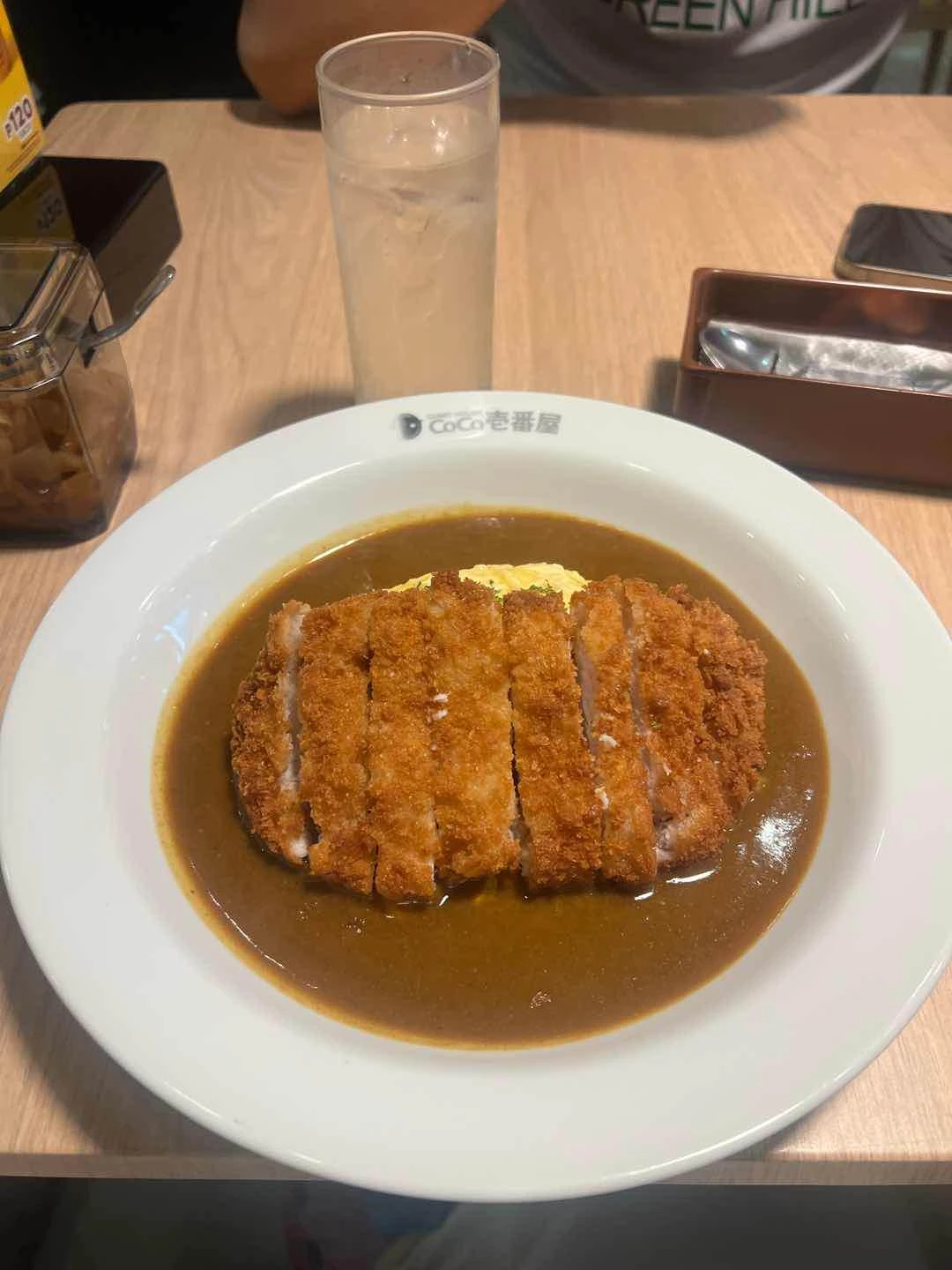 pork cutlet omelette rice