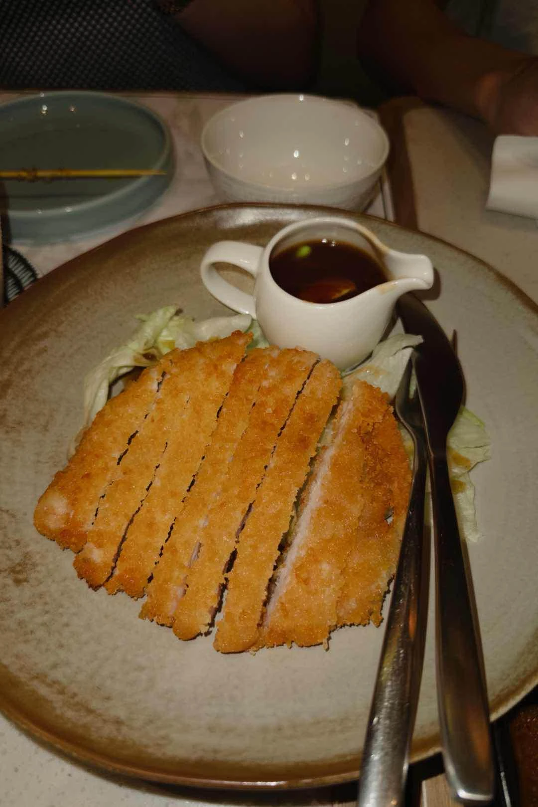 fried hainanese pork cutlet