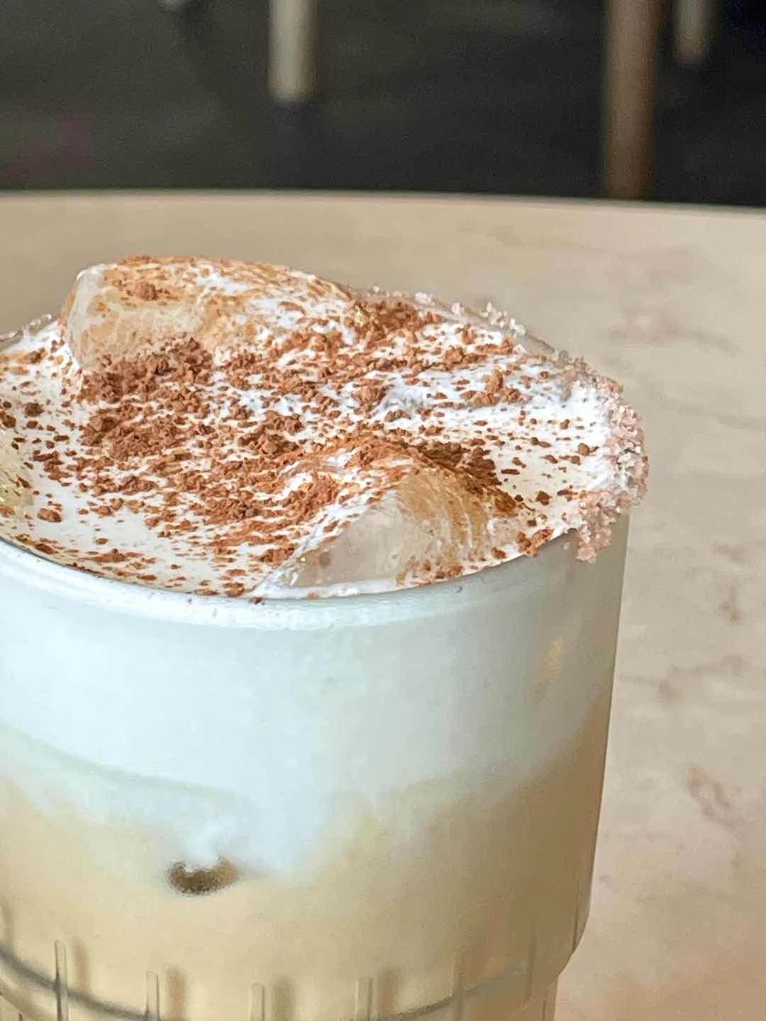 pink salt latte of Eesome