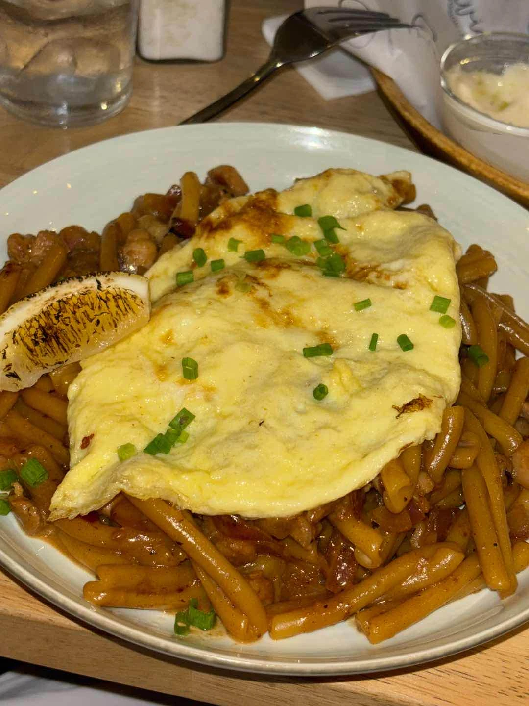 Chicken Sisig Pasta