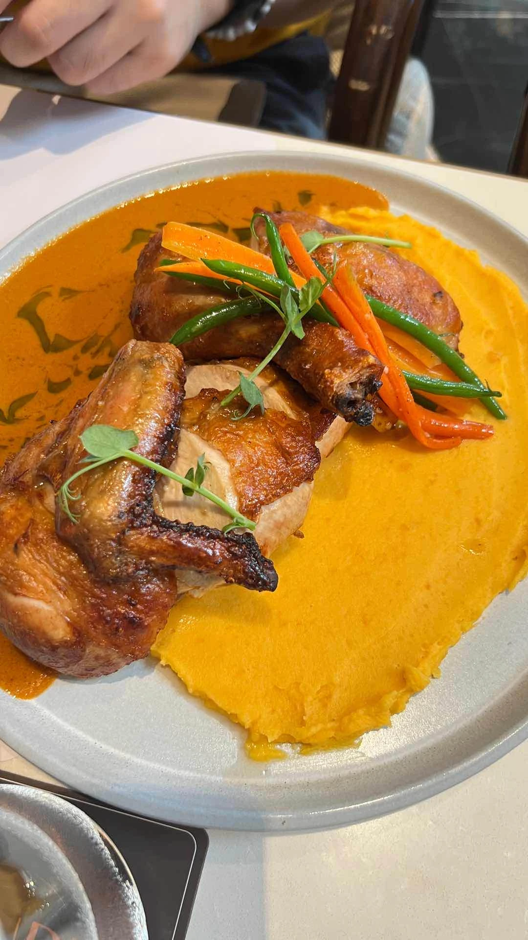 Mains: Garlic Roasted Chicken