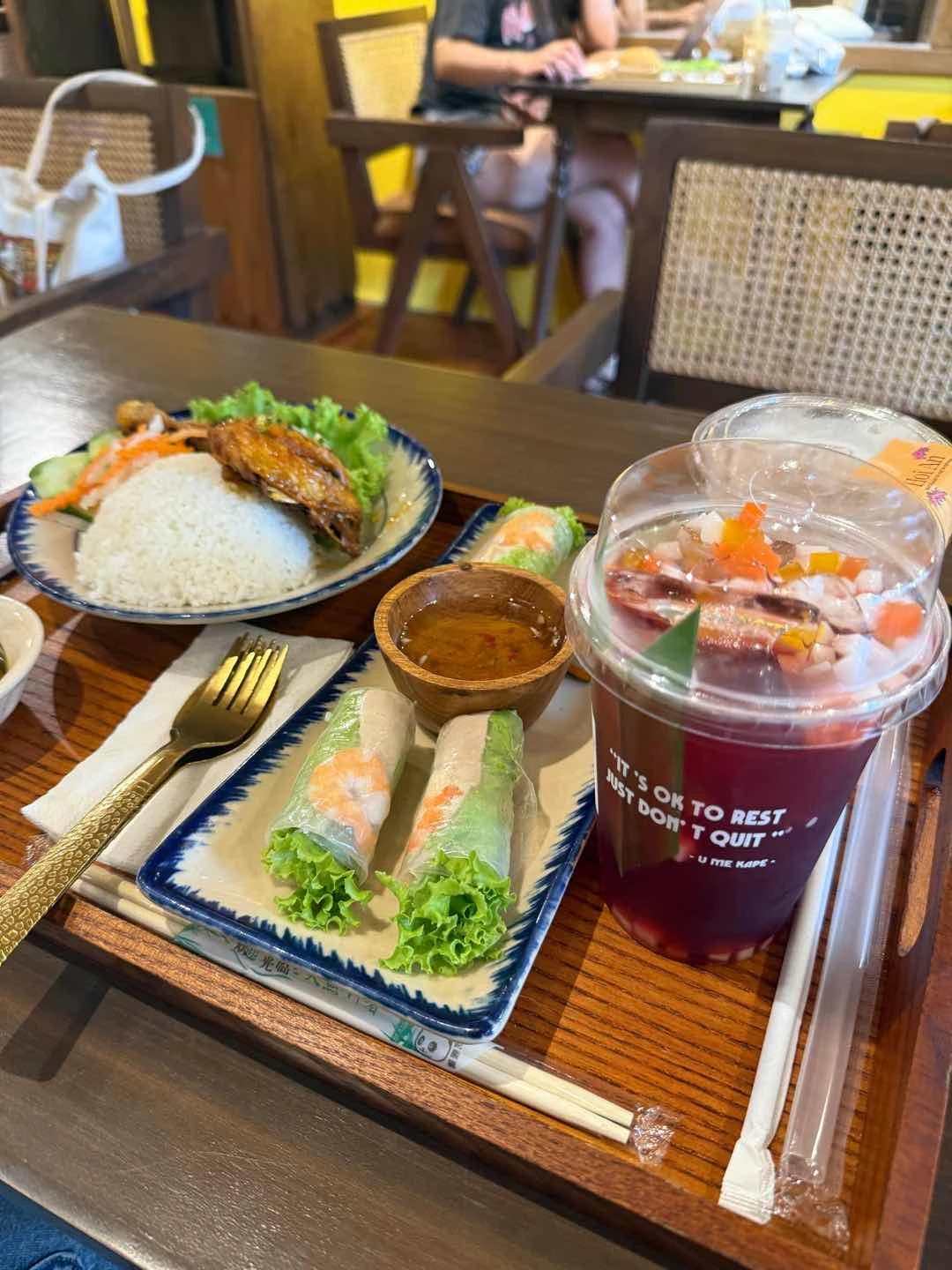 Fresh spring rolls