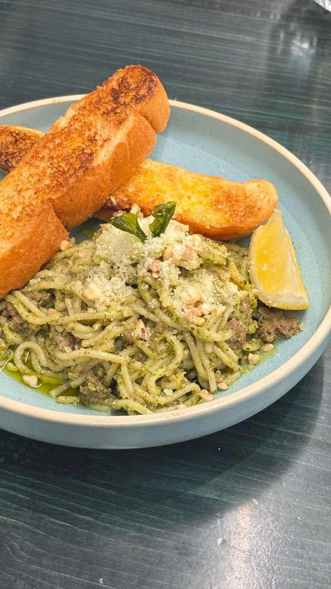 Longganisa Pesto