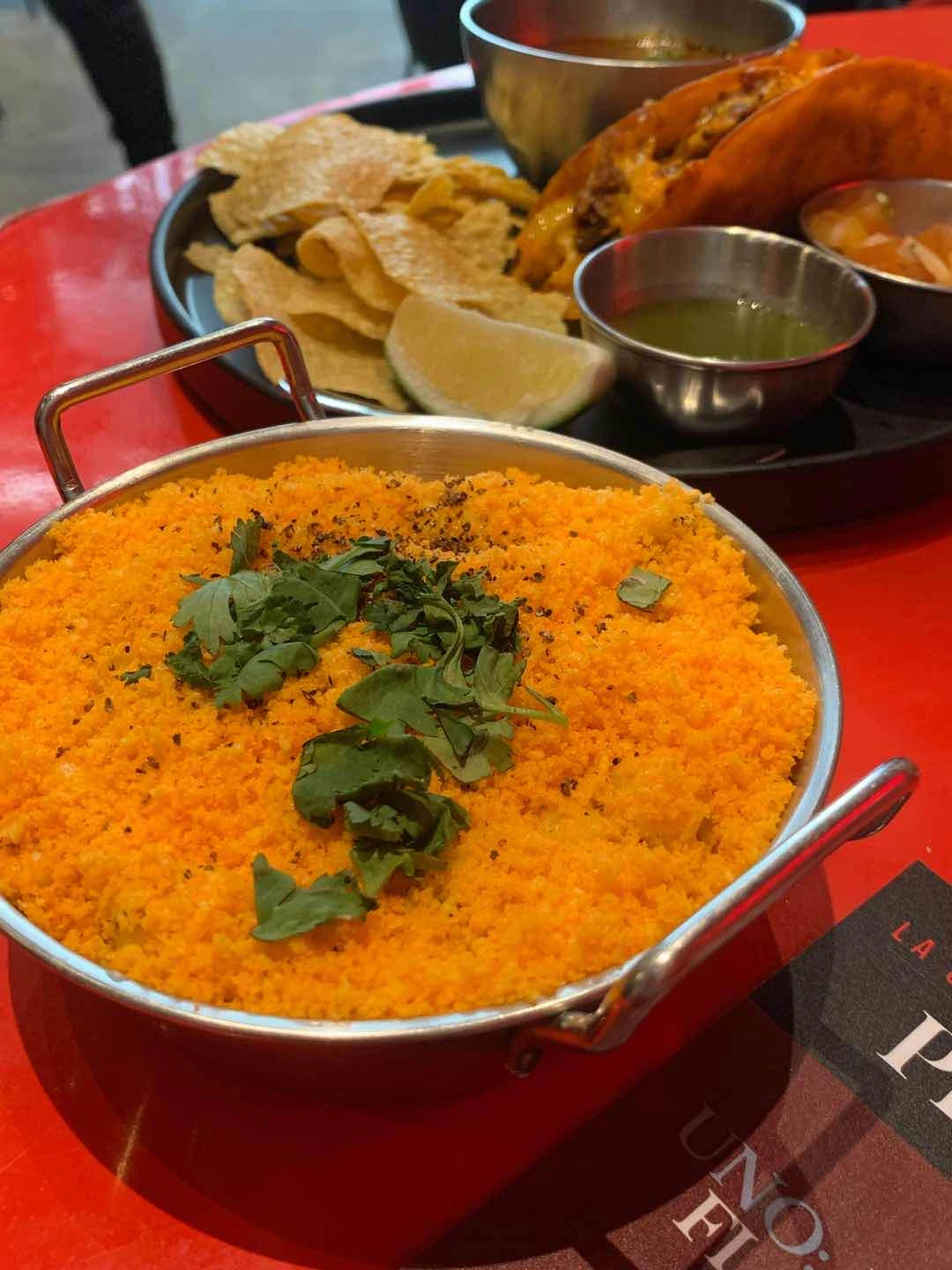 Mac and cheese of La guada mas