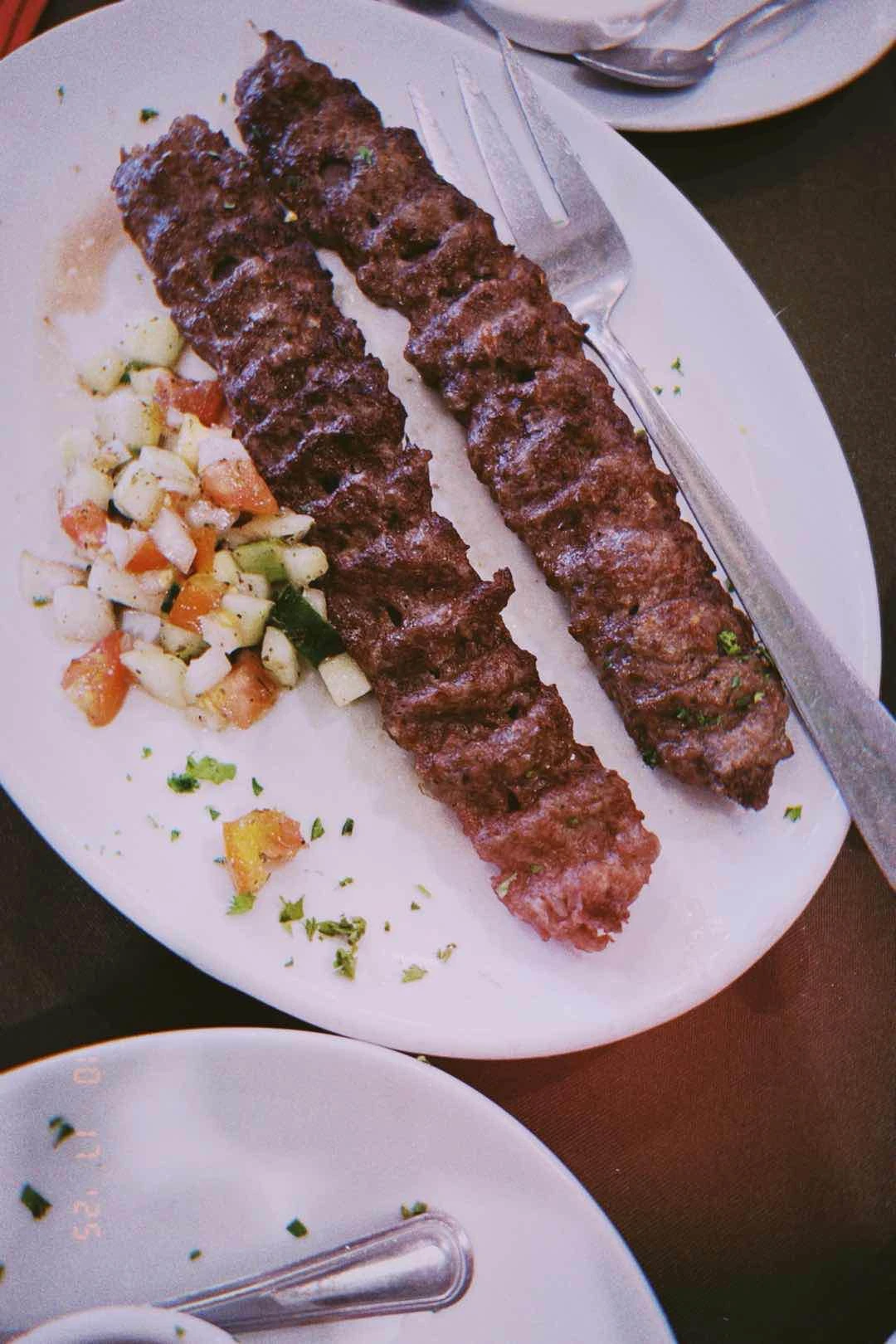 Beef kebab so good 🤤 of Hossein's Greenbelt
