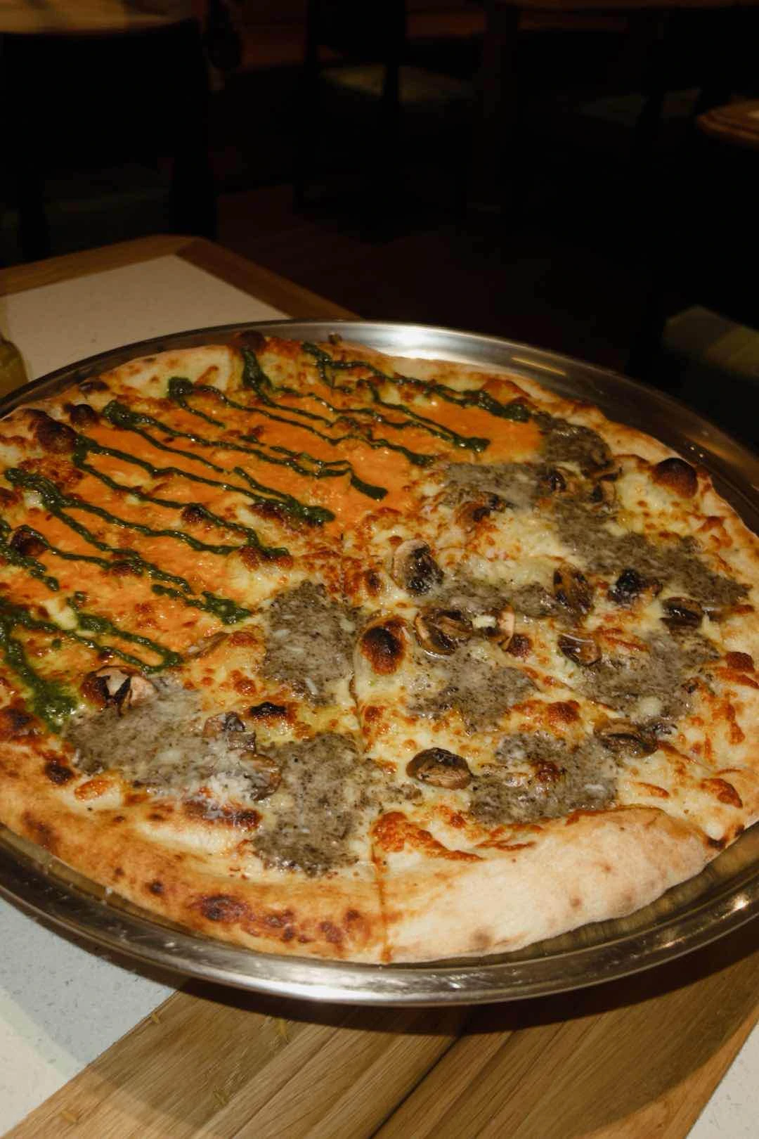 truffle & mushroom + spicy vodka